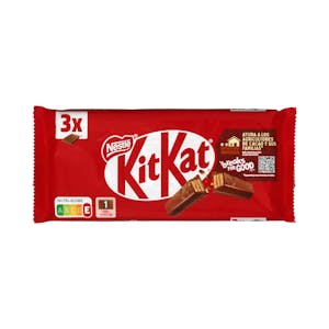 Barritas de Barquillo Kit-kat Bañadas de Chocolate con Leche 0.1245 KG
