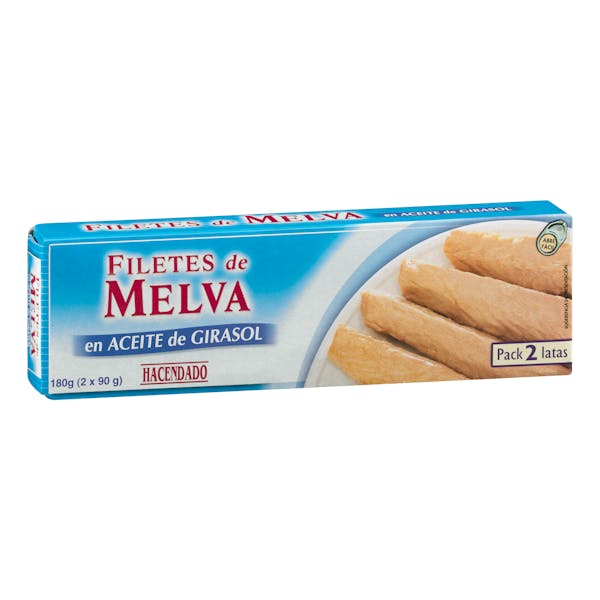 Filetes de melva en aceite de girasol Hacendado