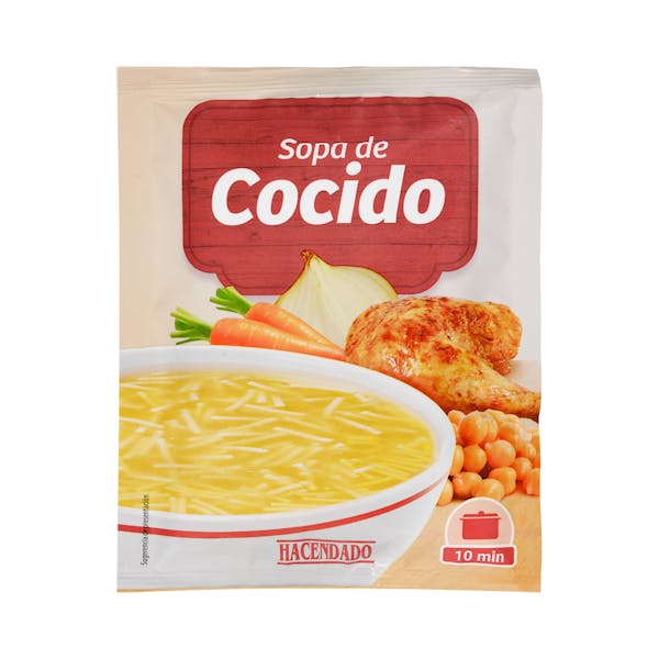 Sopa de cocido Hacendado