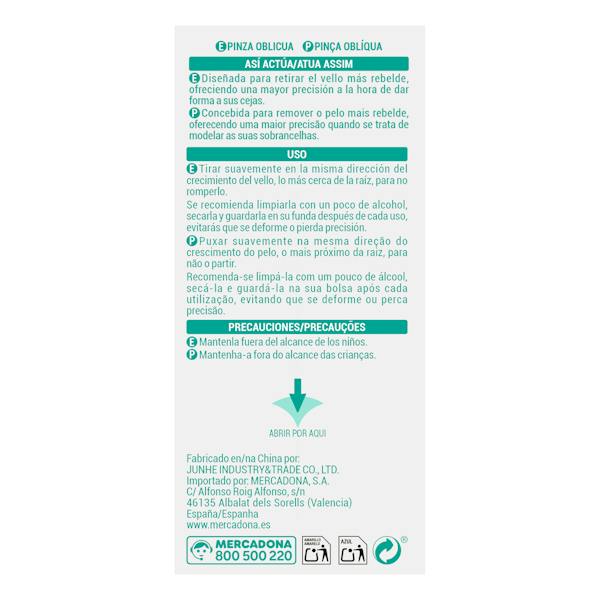 Etiqueta / ingredientes