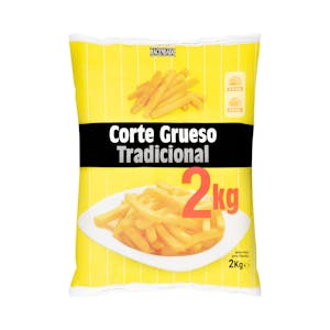 Patatas corte grueso Hacendado ultracongeladas