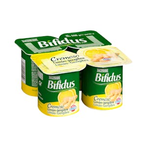 Bífidus cremoso con limón y jengibre Hacendado