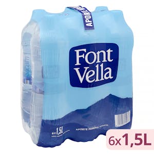 Agua mineral grande Font Vella