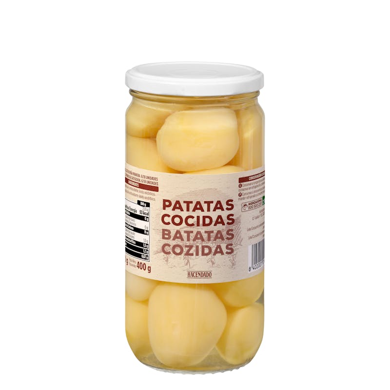 Patatas cocidas Hacendado