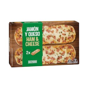 Baguette jamón y queso Hacendado ultracongeladas
