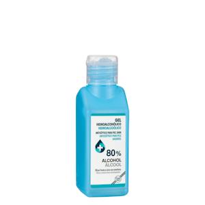 Hand gel hydroalcoholic 80% alcohol antiseptic no-rinse Deliplus