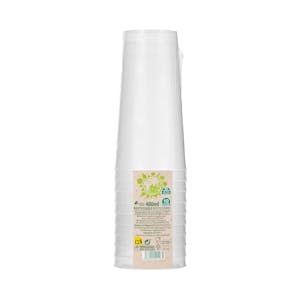 Vasos medianos de plástico Bosque Verde reutilizables