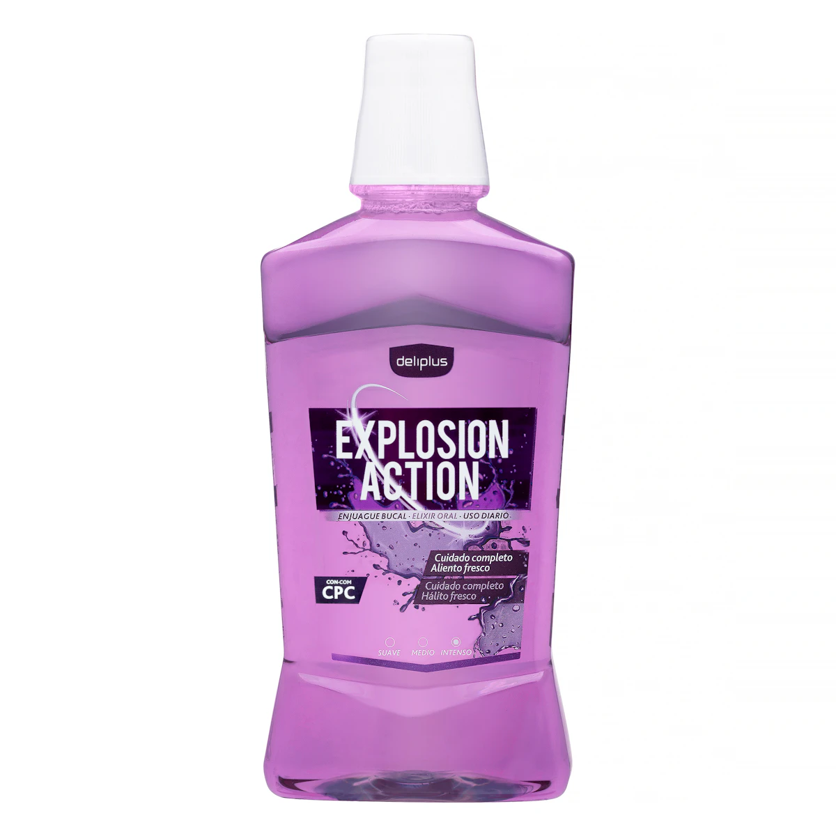 Enjuague bucal Explosion Action Deliplus – Mercadona – صورة إعلانية للمنتج