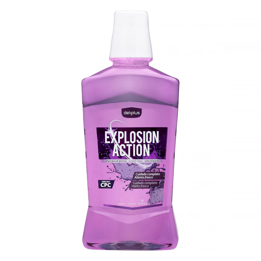 Enjuague bucal Explosion Action Deliplus – Mercadona – صورة المنتج