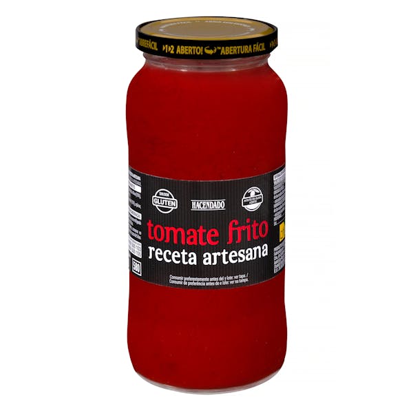 Tomate frito receta artesana Hacendado