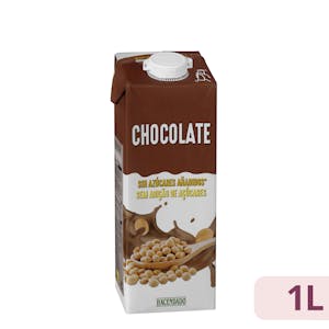 Bebida de soja con chocolate Hacendado