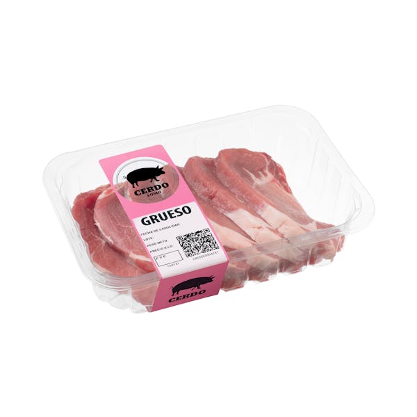 Filetes lomo de cerdo grueso