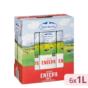 Leche entera Asturiana