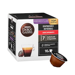 Decaf espresso intenso coffee pods Dolce Gusto
