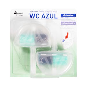 Colgador WC Azul limpieza activa Bosque Verde