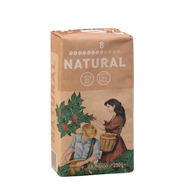 Café molido natural Hacendado