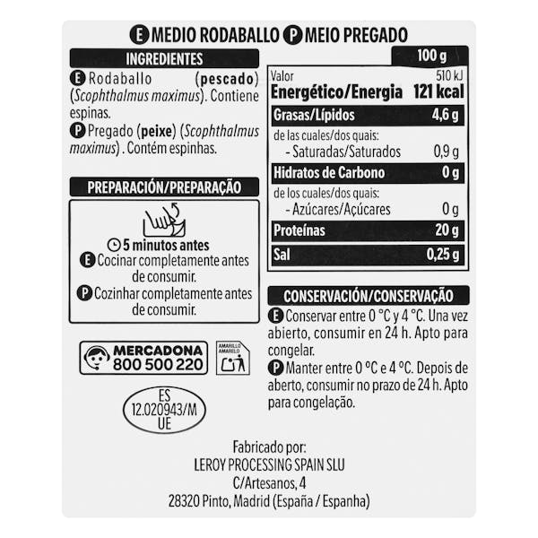Medio rodaballo