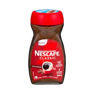 Café soluble descafeinado Nescafé classic