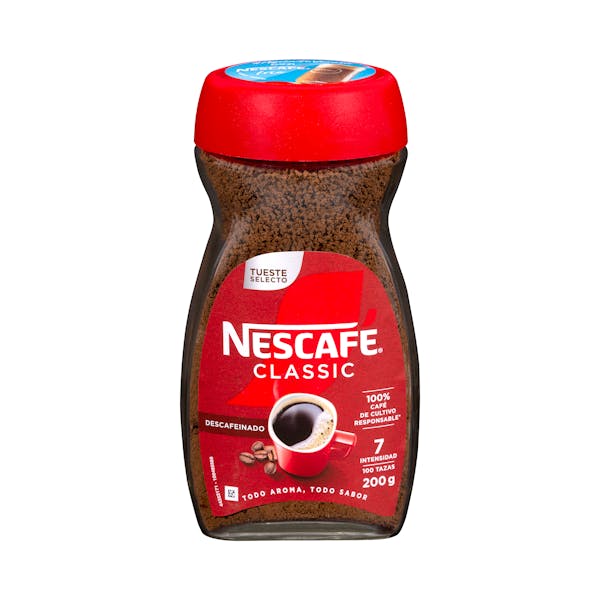 Café soluble descafeinado Nescafé classic