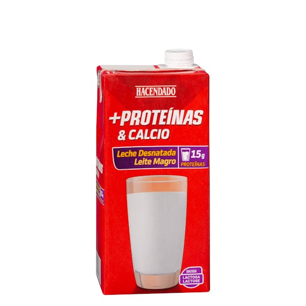 Leche desnatada +Proteínas & calcio