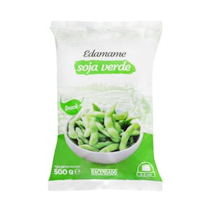 Edamame soja verde Hacendado ultracongelada