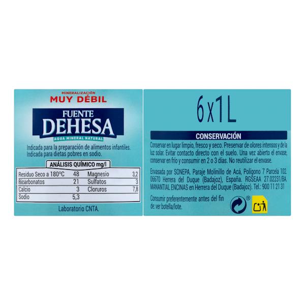Etiqueta / ingredientes