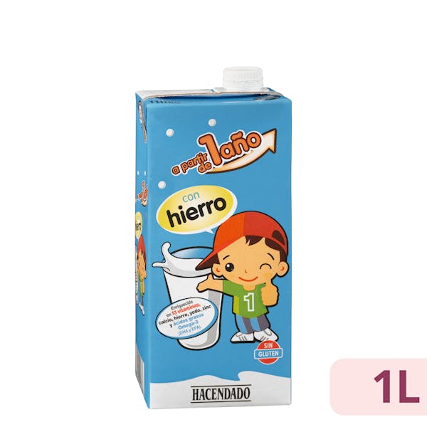 Imagen de Preparado lácteo Hacendado +1 año