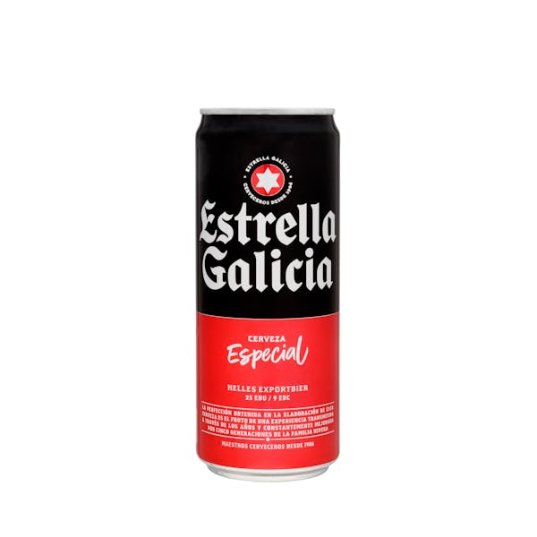 Cerveza especial Estrella Galicia