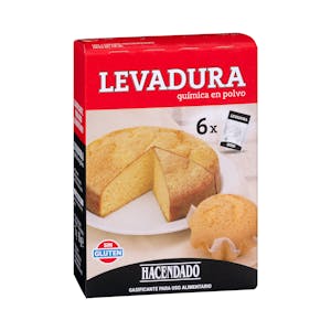 Levadura en polvo Hacendado