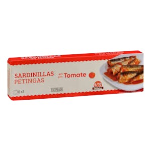 Sardinillas en tomate Hacendado