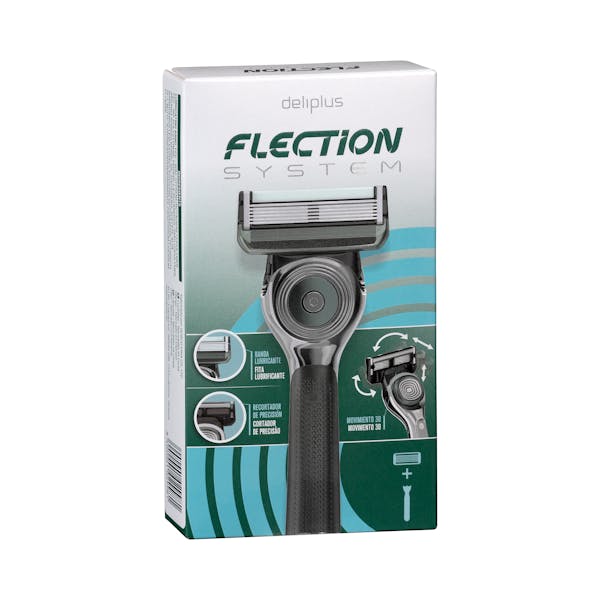 Maquinilla de afeitar recargable Deliplus Flection System 6 hojas