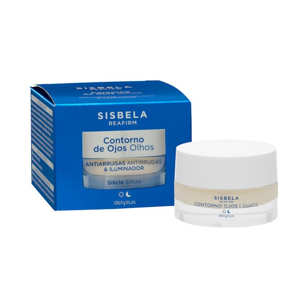 Contorno de ojos Antiarrugas e Iluminador con silicio Sisbela Reafirm Deliplus