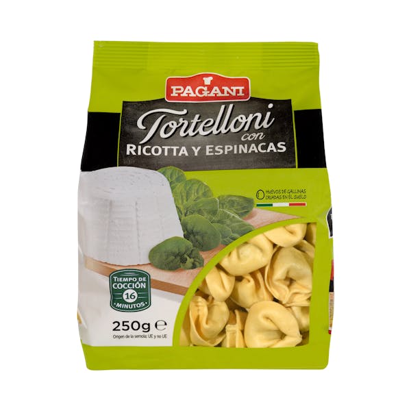 Tortellini con ricotta y espinacas Pagani Mercadona compra online