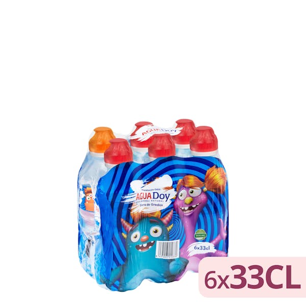 Agua mineral pequeña Aguadoy tapón infantil