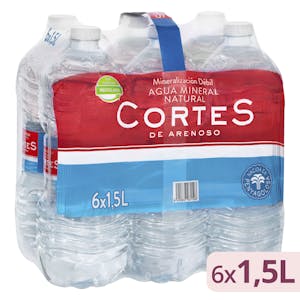 Agua mineral grande Cortes