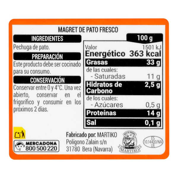 Magret de pato