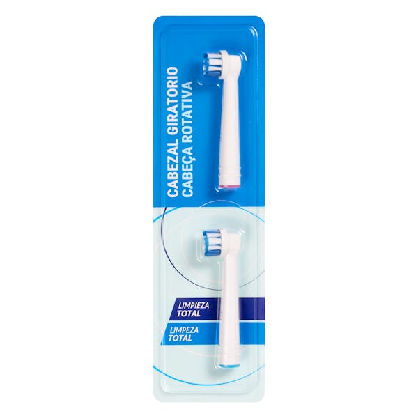 Recambios cepillo dental Eléctrico Deliplus tamaño medio
