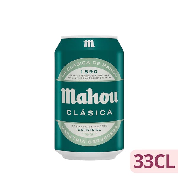 precios Cerveza clásica Mahou 0.33 l. en Mercadona