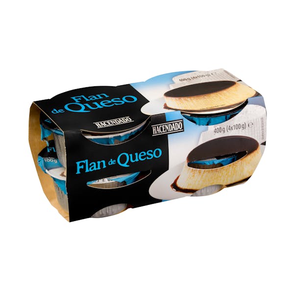 Imagen de Flan de queso Hacendado