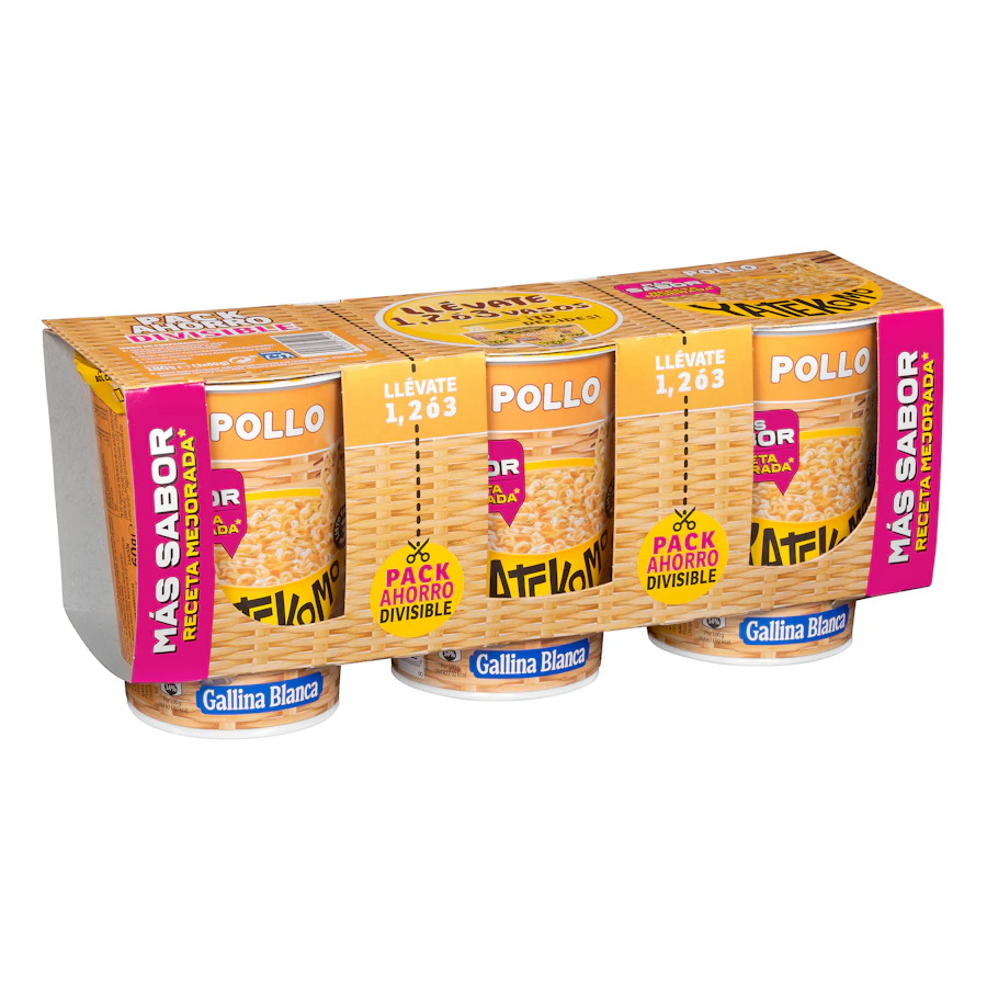 Fideos orientales Yatekomo sabor pollo Gallina Blanca – Mercadona – صورة المنتج