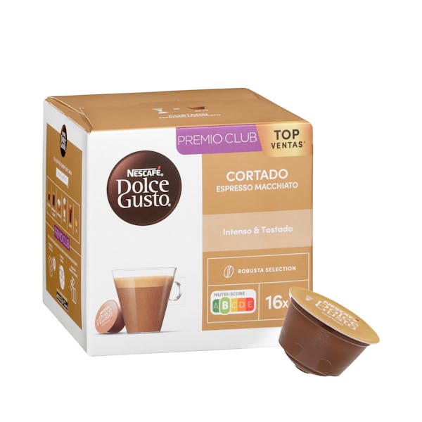 Imagen de Café en cápsula cortado Dolce Gusto