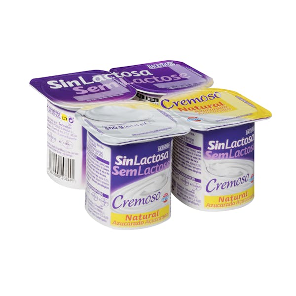 Imagen de Postre lácteo sin lactosa cremoso natural azucarado Hacendado