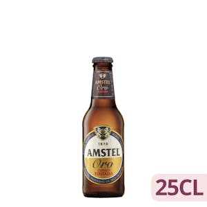 Cerveza tostada Amstel Oro