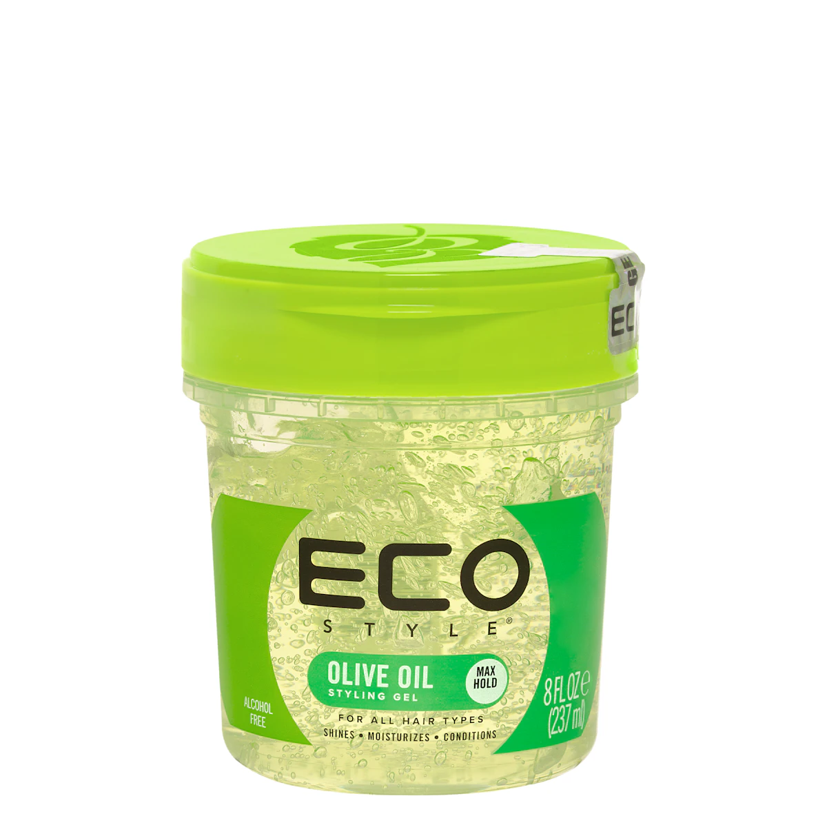 Gel fijador cabello con aceite de oliva Eco style – Mercadona – صورة إعلانية للمنتج