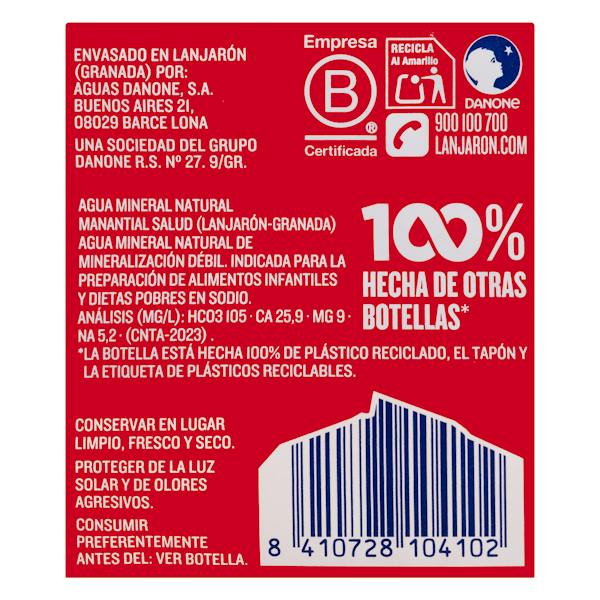 Etiqueta / ingredientes