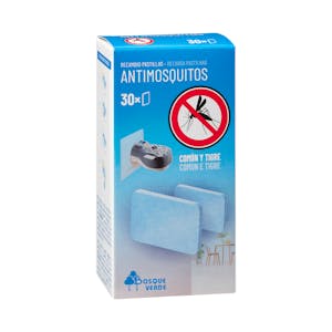 Insecticida antimosquitos eléctrico recambio pastillas