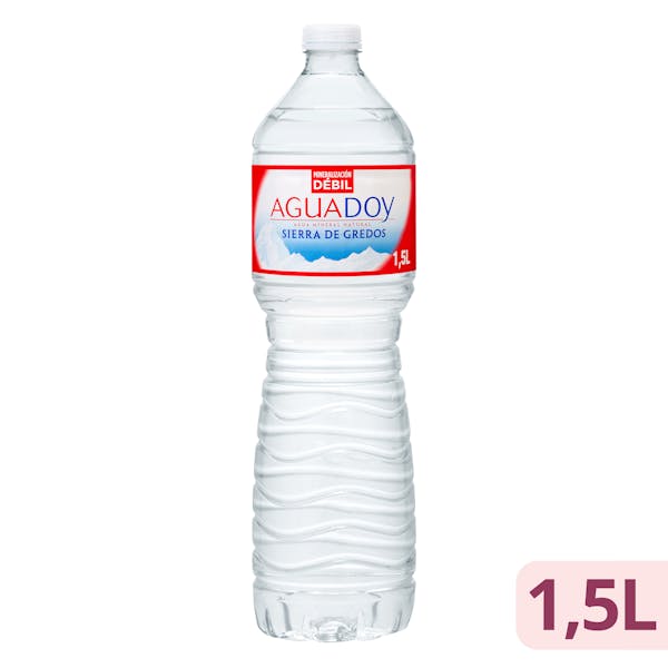 Agua mineral grande Aguadoy