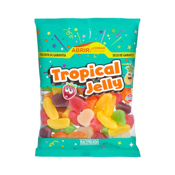 Golosinas Tropical Jelly Hacendado