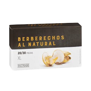 Berberechos al natural XL Hacendado