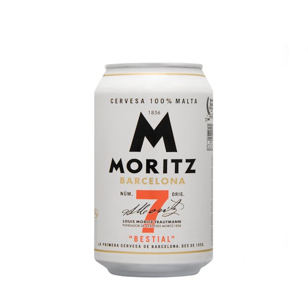 Cerveza 100% malta Moritz 7